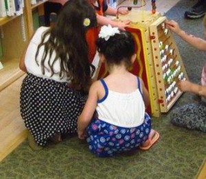 Pyramid of Play being used by children
